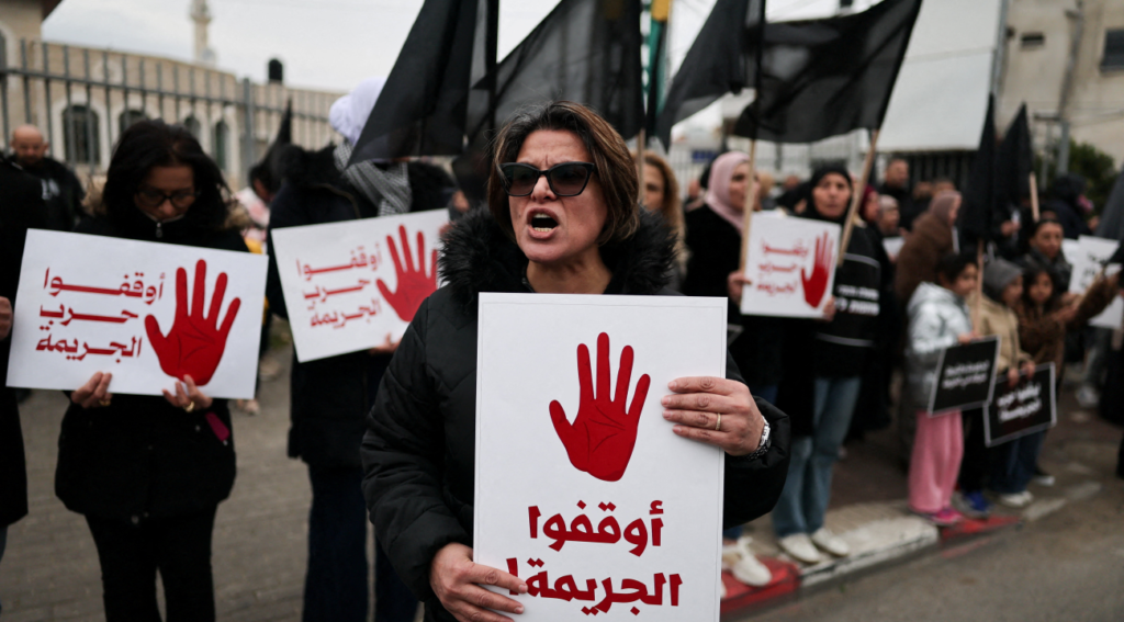 "हमें सुरक्षा चाहिए": इजरायल में फिलिस्तीनी नागरिकों का बड़ा विद्रोह