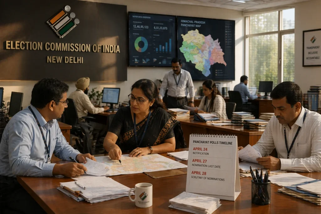 himachal pradesh panchayat polls election commission sets timeline voter lists soon