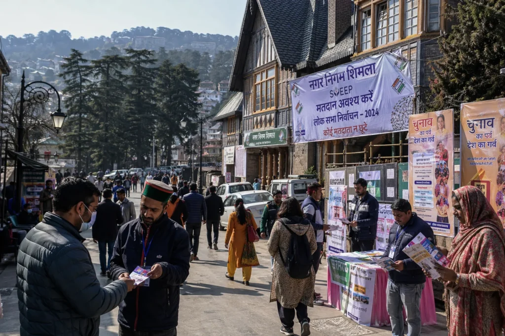 himachal pradesh urban local body elections 2026 preparation shimla