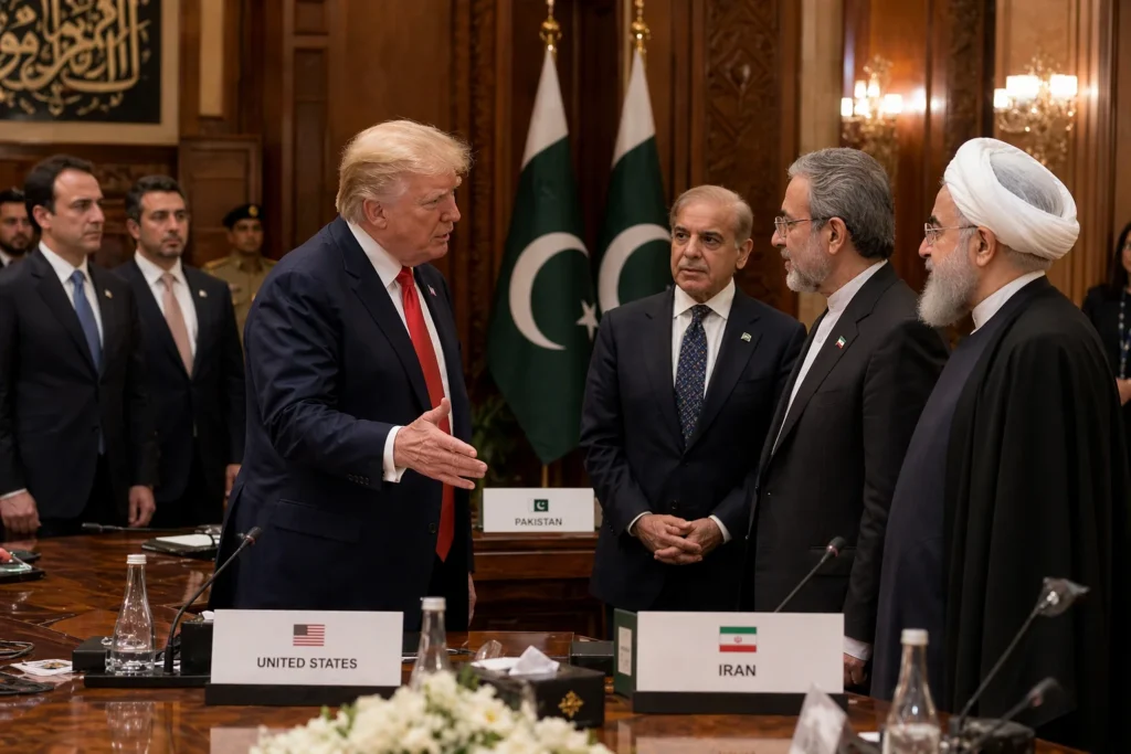 trump iran talks islamabad diplomacy 2026